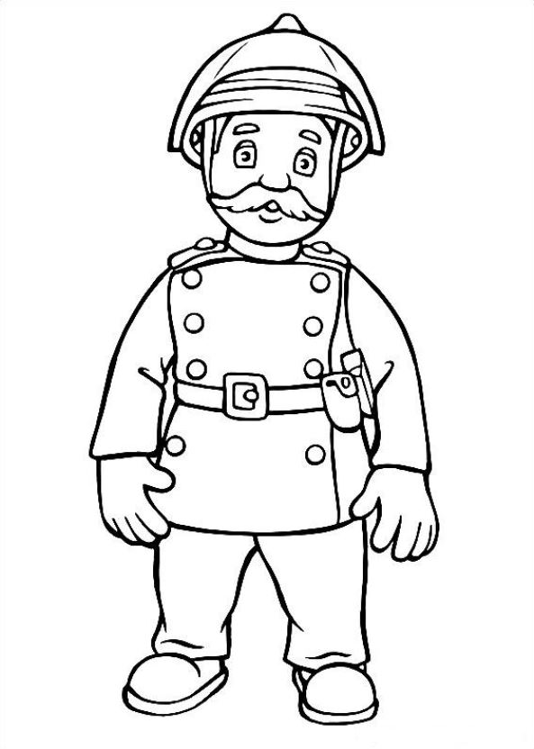 Kids-n-fun.com | 38 coloring pages of Fireman Sam